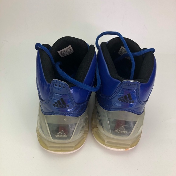 Adidas Mens Shoes Infantey Bounce Blue Basketball - Picture 4 of 9